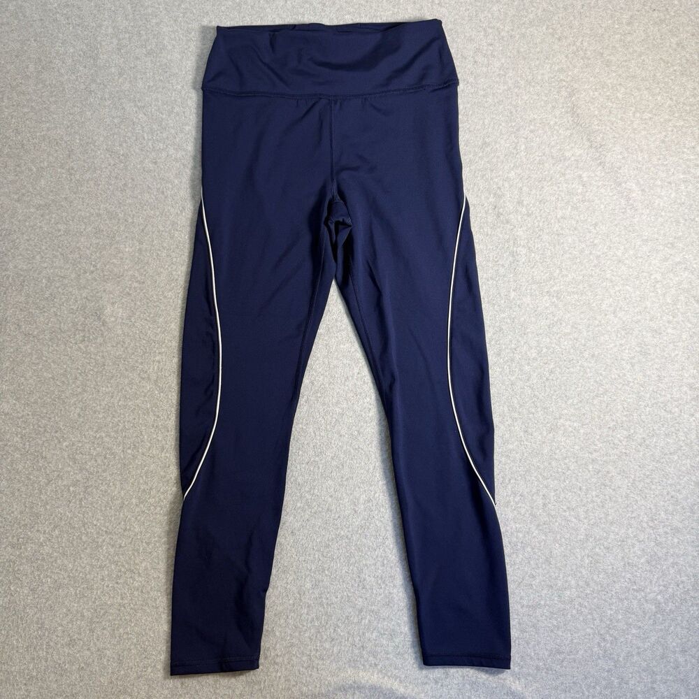 IVL Collective Everyday Navy Blue Leggings Comfort Athletic Yoga Pants Sz 8